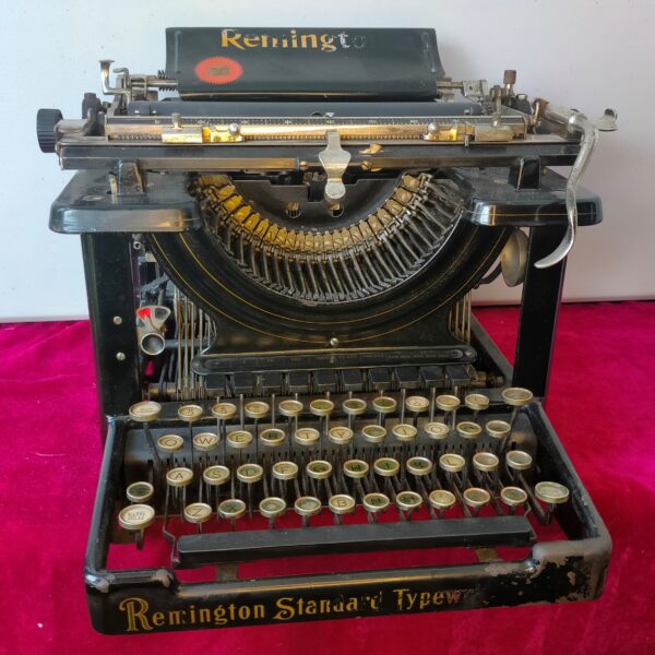 Máquina de escribir Remington 1930 funcionando